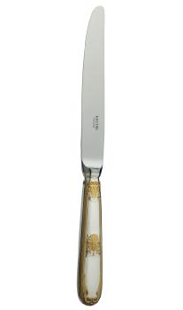 Dinner knife in sterling silver and gilding - Ercuis